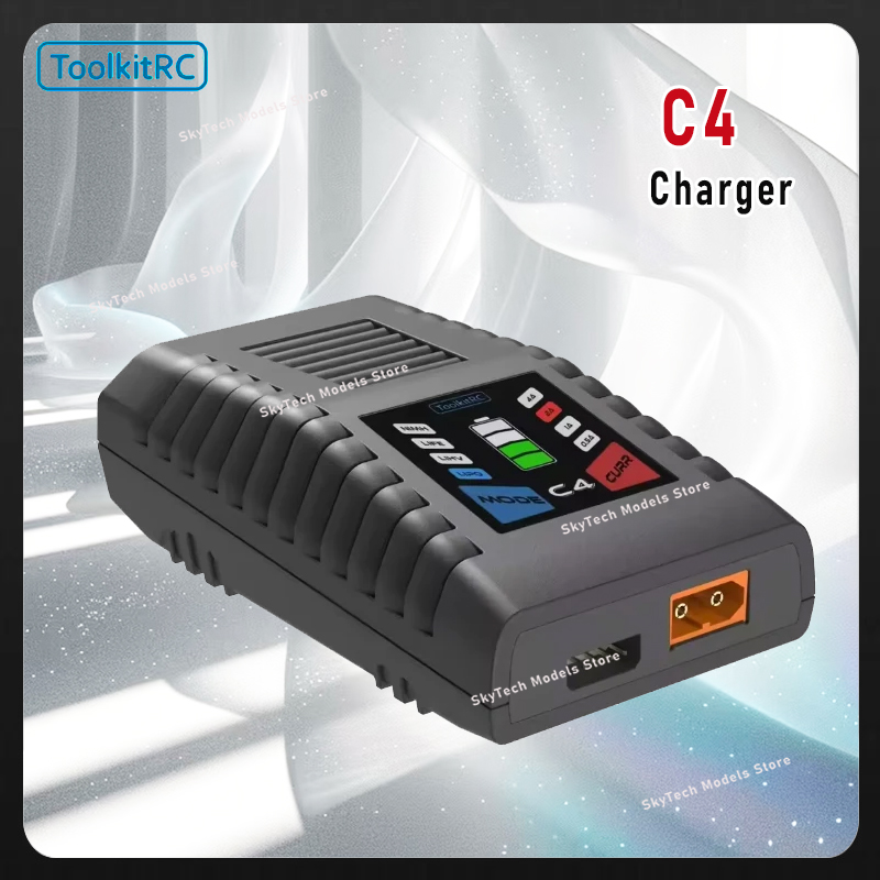 Drone Racing Charger - ToolkitRC C4 50W chargeur équilibré Simple
