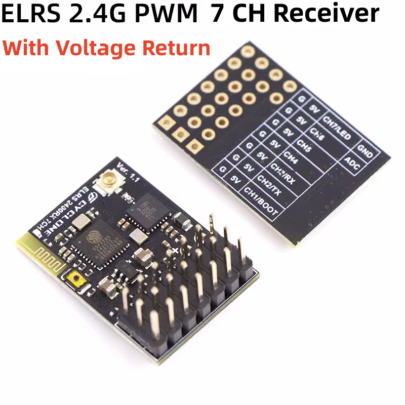 ELRS 2.4G PWM 7CH 6CH CRSF Réc - Drone Racing Receiver avis et prix