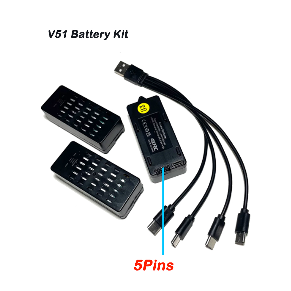 Batterie Lipo 4D-V51 3.7V 1300 - Drone Racing Charger avis et prix